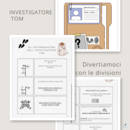 Investigatore Tom: procedura per la divisione a una cifra