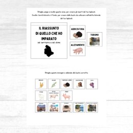 Lapbook Umbria da stampare