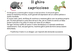 IL GHIRO CAPRICCIOSO