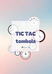 TIC TAC tombola