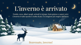 Benvenuto Inverno