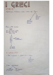 Appunti e mappe mentali storia quinta elementare