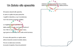 Un saluto allo specchio