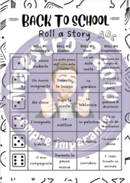 Roll A Story - Back to school
