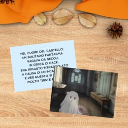 Storia Halloween 'Il fantasma del castello delle ombre'