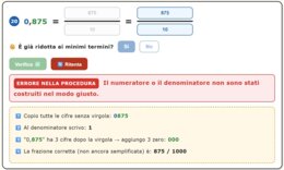 Frazione generatrice di un numeri decimale finito