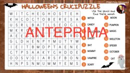 HALLOWEEN CRUCIPUZZLE