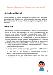 Quando la rabbia esplode Vol.2 - SCHEDE OPERATIVE