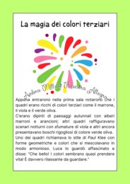 Nel Meraviglioso Mondo dell'Arte Classe 2