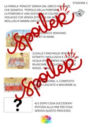 Didattica a stazioni - I Fenici