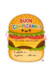 Biglietti d'Invito compleanno Compilabili e Locandine d'Auguri da Appendere anche a scuola