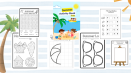 Summer Activity Book for Kids | Printable