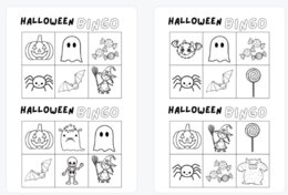 halloween bingo