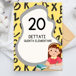Dettati classe quinta