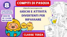 COMPITI DI PASQUA - CLASSE TERZA