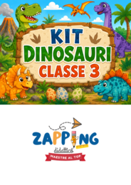 Kit dinosauri classe terza