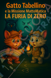 Gatto Tabellino e la missione MattoMatica - La furia di Zero | Fiaba illustrata Tabellina dello 0
