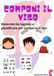 Attacca e stacca composizione viso