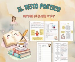 📖 IL TESTO POETICO – attività per le classi 4ª e 5ª