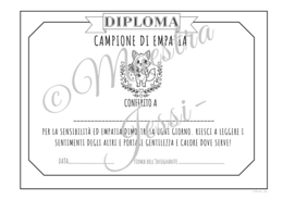 14 DIPLOMI FINE ANNO da colorare - kit inclusivo Maestra Jessi