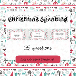 Christmas speaking for teenagers and adults