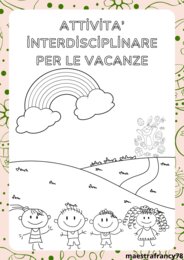 Attività interdisciplinare per le prime classi di scuola primaria