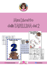 Mini Libretto della Tabellina del 2