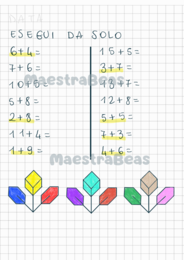 Quaderno di matematica classe prima (1)