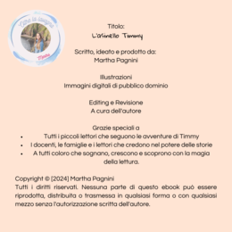 E-book "L'asinello Timmy" di Martha Pagnini