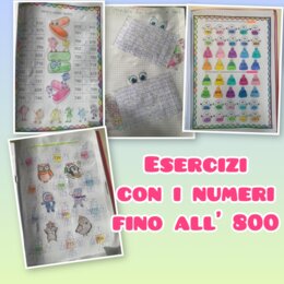Esercizi con i numeri fino all'800