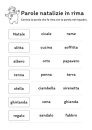 Quadernino delle attività invernali di italiano classe seconda