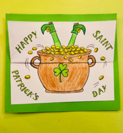 St. Patrick's Day Folding Surprise