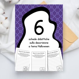 Descrivi la casa stregata – Schede di Halloween