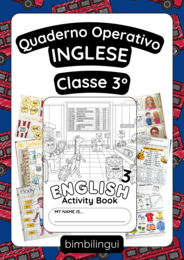QUADERNO OPERATIVO INGLESE 3 - classe TERZA Primaria