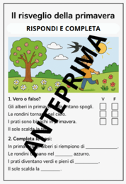Compiti vacanze di Pasqua classe 1/ Italiano