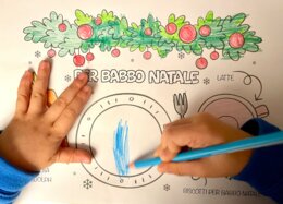 Tovaglietta per Babbo Natale