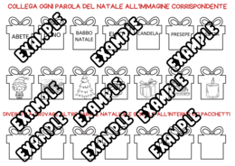 COMPITI DI NATALE DI ITALIANO E MATEMATICA - 10 SCHEDE