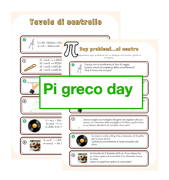 Pi greco day: problemi al centro