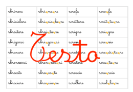 Le scatole dei trigrammi-sbr,sfr,sgr,scr,str,sdr- classe prima e seconda