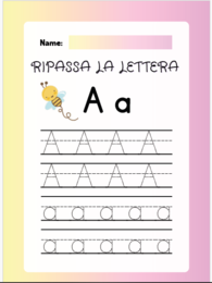 Le lettere dell'Alfabeto