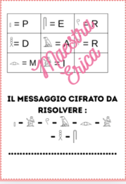 DETECTIVE DEL TEMPO: Missione Egitto –  Kit Supplenza Fast "Pronto all'Uso"