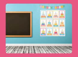 I compleanni della classe - poster componibile