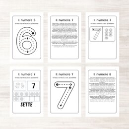 Storie per presentare i numeri da 1 a 10 - Accoglienza classe prima