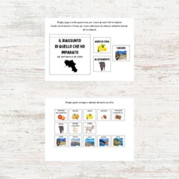 Lapbook Campania classe quinta