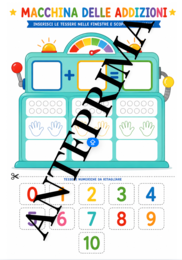 Matematica con le Mani – Kit Manipolativo 0-20
