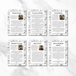 Schede didattiche “Canto di Natale” – 15 pagine per classe terza, quarta e quinta