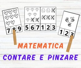 MATEMATICA - CONTARE E PINZARE