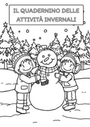 Quadernino delle attività invernali di italiano classe seconda