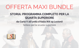 MAXI BUNDLE STORIA 4° SUPERIORE (19 Lezioni PPTX Editabili): Da Carlo V all'Unità d'Italia e la Presa di Roma | Programma Annuale Completo