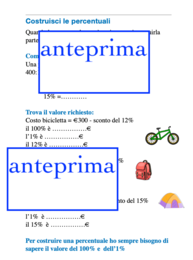 Il piccolo libro delle percentuali